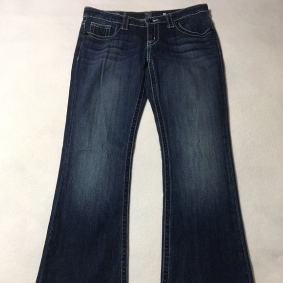 District 9 D9 Turner Denim Boot Cut Blue Jeans - Picture 3 of 6